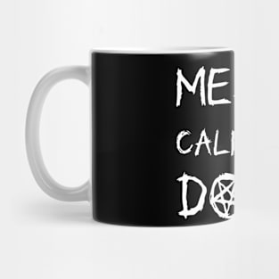 metal calms me down Mug